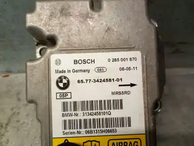 Second-hand car spare part airbag control unit for bmw x3 (e83) 2.0 d oem iam references 65773424581 0285001870 bosch 65773424581