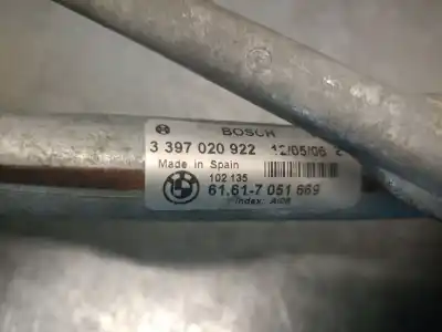 Second-hand car spare part front windshield wiper motor for bmw x3 (e83) 2.0 d oem iam references 61617051669 3397020922 bosch 61617051669