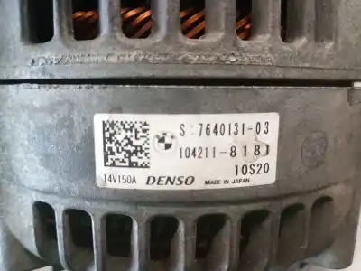 Second-hand car spare part alternator for bmw 1 (f20) 118 d oem iam references 764013103  12317640132