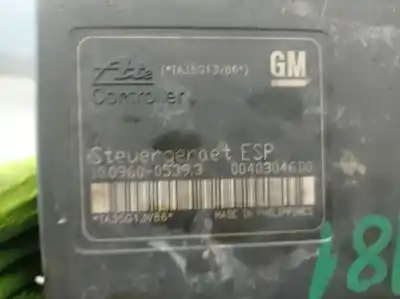 Автозапчастина б/у абс для opel astra h gtc (a04) 1.9 cdti (l08) посилання на oem iam 13213610 10020602064 ate 93191453