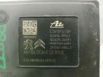 Peça sobressalente para automóvel em segunda mão abs por citroen c-elysee (dd_) 1.2 vti 82 referências oem iam 9822654880 10022012064 ate 1636317880