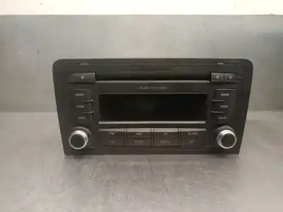Second-hand car spare part audio system / radio cd for audi a3 (8p1) 1.9 tdi oem iam references 8p0035186g