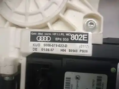 Peça sobressalente para automóvel em segunda mão elevador de vidros traseiro direito por audi a3 (8p1) 1.9 tdi referências oem iam 8p4959802e  8p4959802f