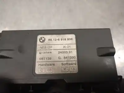 Peça sobressalente para automóvel em segunda mão aquecedor por bmw x3 (e83) 2.0 d referências oem iam 64126918806  64129145439