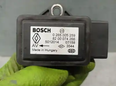 Peça sobressalente para automóvel em segunda mão sensor por renault grand scénic ii (jm0/1_) 1.5 dci (jm1e) referências oem iam 8200074266 0265005259 bosch 