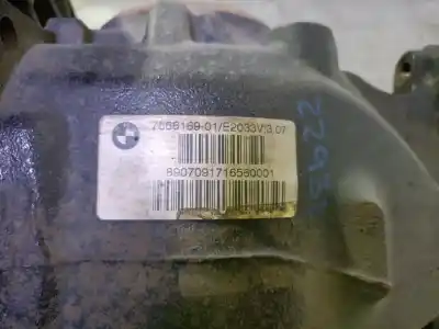 Second-hand car spare part rear differential for bmw 1 (e87) 118 d oem iam references 7566169 3.07 33107566170
