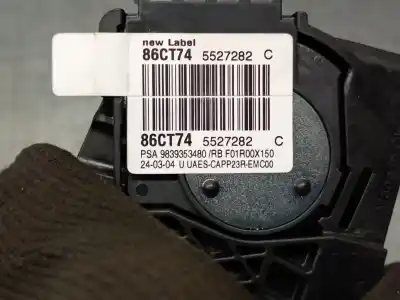 Second-hand car spare part accelerator pedal for opel corsa f 1.2 (68) oem iam references 9839353480  