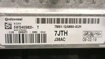 Second-hand car spare part ecu engine control for ford c-max (dm2) 1.8 tdci oem iam references 7m5112a650auh  