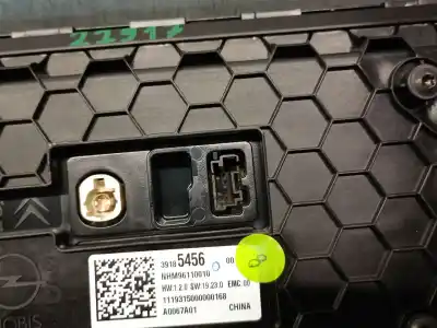 Second-hand car spare part multifunction display for opel corsa f 1.2 (68) oem iam references 39185456  