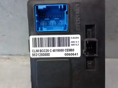 Second-hand car spare part electronic module for opel corsa f 1.2 (68) oem iam references 9831280880  
