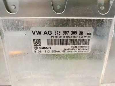 Second-hand car spare part ecu engine control for vw touran (5t1) 1.4 tsi oem iam references 04e907309bh 0261s12609 bosch 
