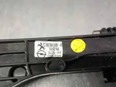 Second-hand car spare part driver left window regulator for opel corsa f 1.2 (68) oem iam references 9829043680  