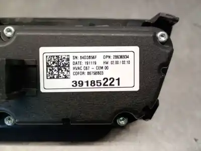Автозапчасти б/у климат-контроль за opel corsa f 1.2 (68) ссылки oem iam 39185221  