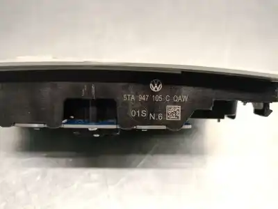 Автозапчастина б/у внутрішне світло для volkswagen touran (5t1) 1.4 tsi посилання на oem iam 5ta947105c  