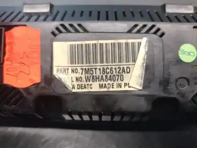 Pezzo di ricambio per auto di seconda mano controllo climatico per ford c-max (dm2) 1.8 tdci riferimenti oem iam 7m5t18c612ad  1698890