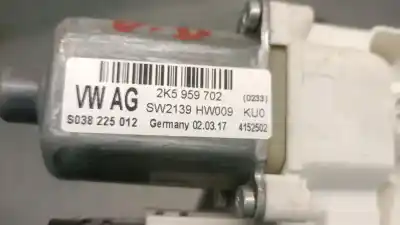 Автозапчастина б/у регулятор переднього правого скла для vw caddy alltrack furgoneta/monovolumen (saa) 2.0 tdi 4motion посилання на oem iam 5k0959792  2k5837462