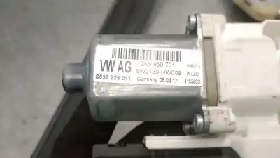 Second-hand car spare part driver left window regulator for vw caddy alltrack furgoneta/monovolumen (saa) 2.0 tdi 4motion oem iam references 5k0959793  2k5837461