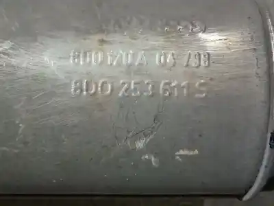 Second-hand car spare part rear exhaust pipe for audi a4 b5 avant (8d5) 1.9 tdi oem iam references 8d0253611s  