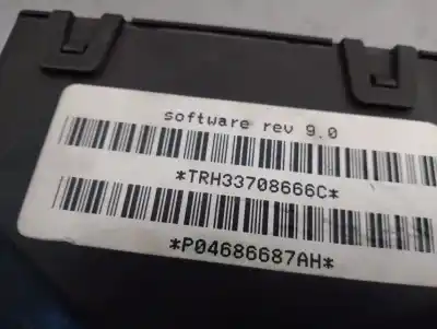 Second-hand car spare part fuse box unit for chrysler voyager (rg) 2.5 crd cat oem iam references p04686687ah  