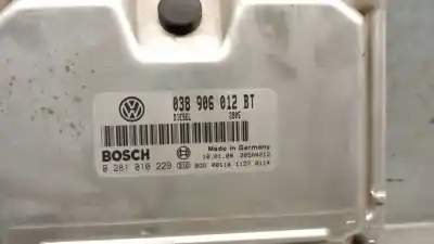Second-hand car spare part ecu engine control for seat leon (1m1) 1.9 tdi oem iam references 038906012bt 0281010229 bosch 