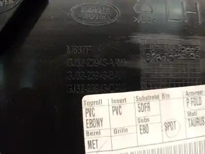 Автозапчастина б/у оббірка передніх дверей ліва для land rover range rover evoque (l538) 2.0 d 4x4 посилання на oem iam gj3223943aaw  bj3223943ta