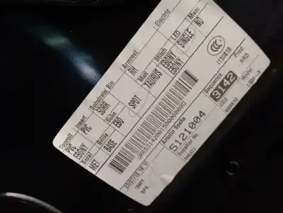 Автозапчасти б/у обивка задней правой двери за land rover range rover evoque (l538) 2.0 d 4x4 ссылки oem iam bj3225568a  bj3227406ja