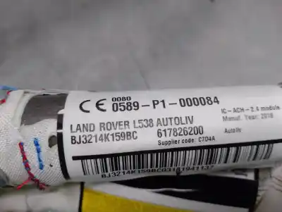 Автозапчастина б/у передня права бічна подушка безпеки для land rover range rover evoque (l538) 2.0 d 4x4 посилання на oem iam bj3214k159bc  lr026028