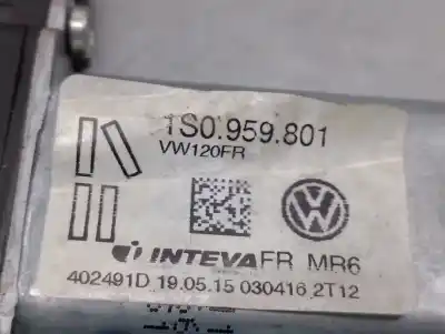 Автозапчасти б/у регулятор стекла переднего правого за seat mii (kf1, ke1) 1.0 ссылки oem iam 1s4837462a  1s4837462a