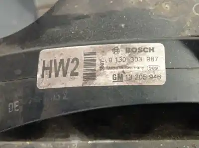 Автозапчастина б/у електро вентилятор для opel astra h (a04) 1.4 (l48) посилання на oem iam 13205946 0130303987 bosch 1341386