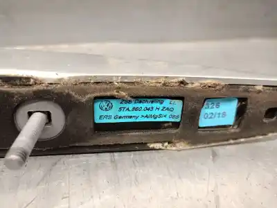 Second-hand car spare part roof rack for vw touran (5t1) 1.4 tsi oem iam references 5ta860043h  5ta860043h