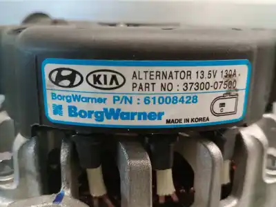 Автозапчастина б/у генератор для hyundai i20 iii (bc3, bi3) 1.0 t-gdi hybrid 48v посилання на oem iam 3730007500 61008428 borgwarner 3730007500