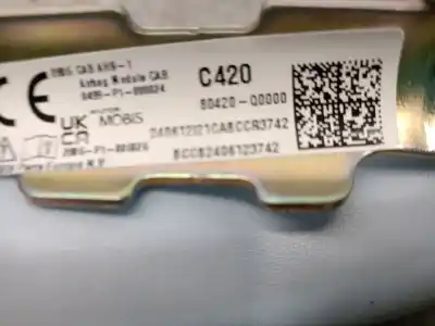 Автозапчасти б/у подушка безопасности передняя правая за hyundai i20 iii (bc3, bi3) 1.0 t-gdi hybrid 48v ссылки oem iam 80420q0000  