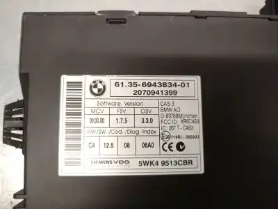 Piesă de schimb auto la mâna a doua modul electrotic pentru bmw 1 (e87) 118 d referințe oem iam 61356943834 5wk49513 siemens 