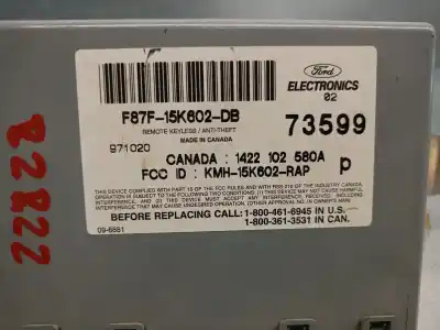 Second-hand car spare part electronic module for ford explorer (u2, u_) 4.0 v6 4wd oem iam references f87f15k602db  