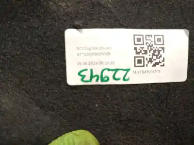 Second-hand car spare part parcel shelf for hyundai i20 iii (bc3, bi3) 1.0 t-gdi hybrid 48v oem iam references 85710q0000nnb  