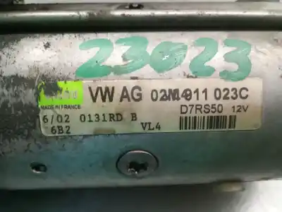 İkinci el araba yedek parçası motor çalisiyor için seat leon (1m1) 1.9 tdi syncro oem iam referansları 02m911023c 0131rdb valeo 02m911023rx