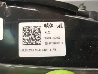 Автозапчастина б/у правий ліхтар для hyundai i20 iii (bc3, bi3) 1.0 t-gdi hybrid 48v посилання на oem iam 92404co000  