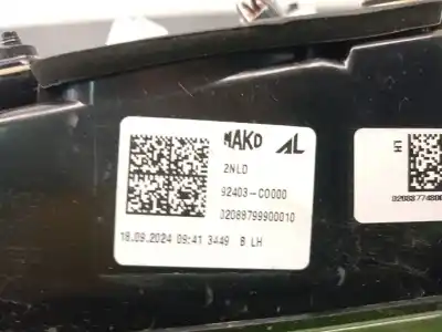 Автозапчасти б/у левый задний фонарь за hyundai i20 iii (bc3, bi3) 1.0 t-gdi hybrid 48v ссылки oem iam 92403co000  