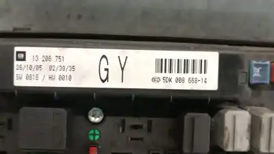 Автозапчастина б/у реле/запоперівник для opel astra h (a04) 1.4 (l48) посилання на oem iam 13206751 5dk00866814 hella 