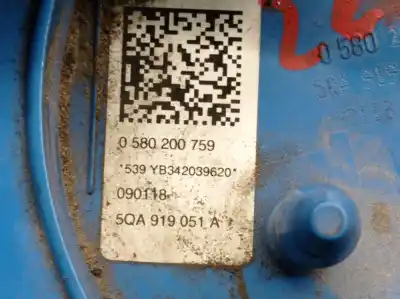 Автозапчасти б/у индикатор за volkswagen touran (5t1) 1.4 tsi ссылки oem iam 5qa919051a 0580200759 bosch 5qa919051a