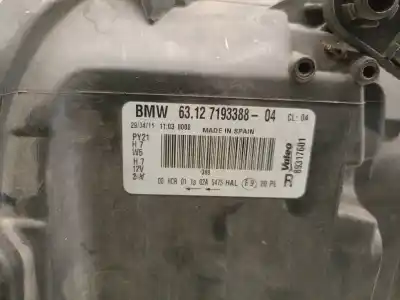 Second-hand car spare part right headlight for bmw 1 (e87) 118 d oem iam references 63127193388  63127193388