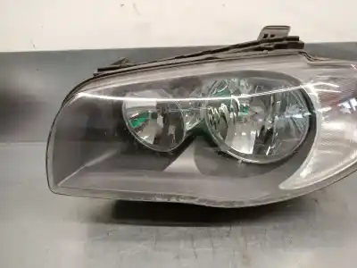 Second-hand car spare part left headlight for bmw 1 (e87) 118 d oem iam references 63117193387  63117193387