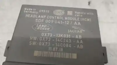 Автозапчастина б/у блок управління ксеноновими фарами для land rover range rover evoque (l538) 2.0 d 4x4 посилання на oem iam gx7313k031ab  lr079613