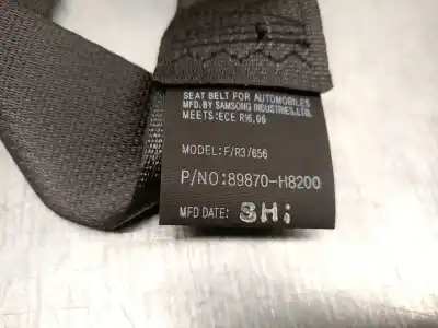 Автозапчастина б/у задній лівий ремін безпеки для kia stonic (yb) 1.2 cvvt посилання на oem iam 89870h8200  89870h8200wk