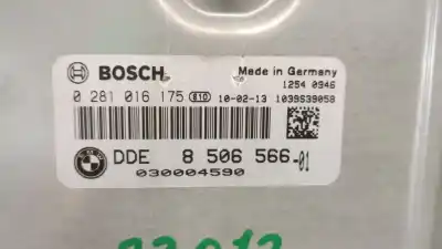 Second-hand car spare part ecu engine control for bmw 3 coupé (e92) 320 d oem iam references 8506566 0281016175 bosch 