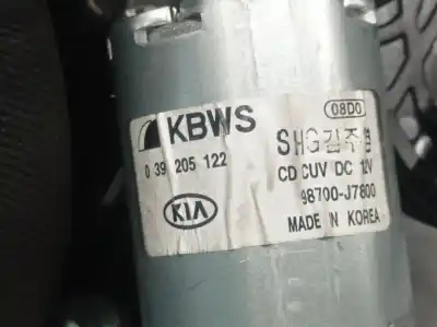 Second-hand car spare part rear windshield wiper motor for kia xceed (cd) 1.0 t-gdi oem iam references 98700j7800 0390205122 98700j7800