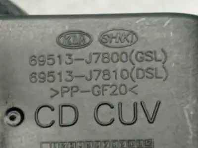 Автозапчастина б/у зовнішній пливний колпак для kia xceed (cd) 1.0 t-gdi посилання на oem iam 69513j7800 69513j7810 69510j7800