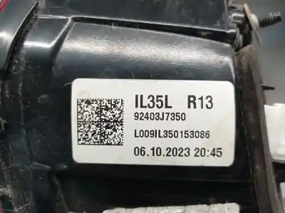 Автозапчасти б/у левый задний фонарь за kia xceed (cd) 1.0 t-gdi ссылки oem iam 92403j7350 j7924433210 92403j7350
