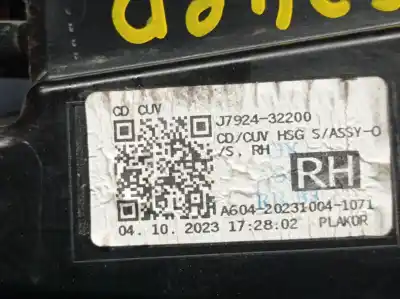 Автозапчасти б/у правый задний фонарь за kia xceed (cd) 1.0 t-gdi ссылки oem iam 92402j7350 j792432200 92402j7350