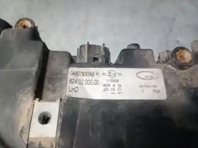 Second-hand car spare part right headlight for chrysler voyager iv (rg, rs) 2.8 crd oem iam references 04857830ab  4857830ab